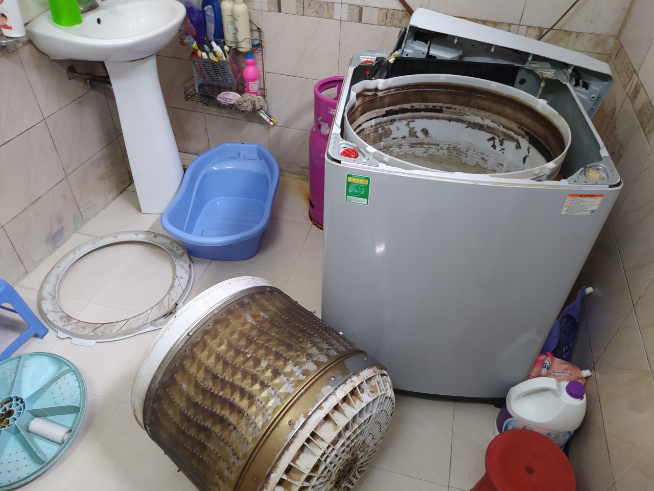Bảng giá vệ sinh máy giặt tại Hải Phòng