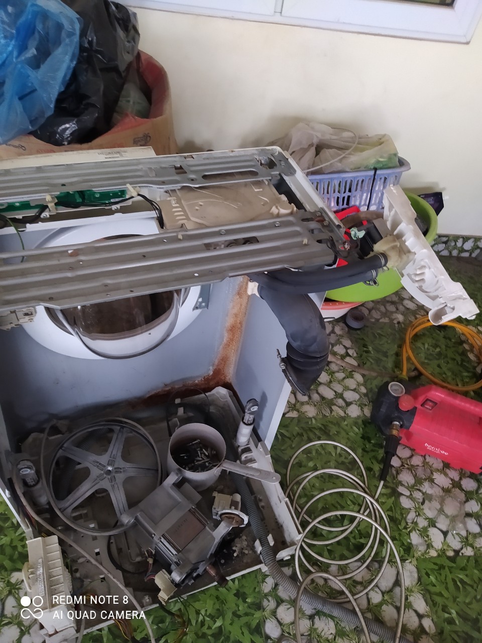 Tháo lắp vệ sinh máy giặt tại Hải Phòng