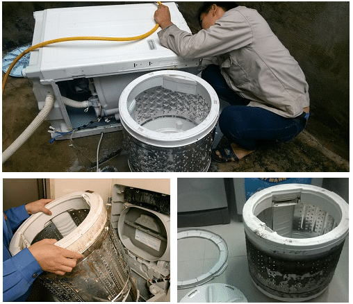 Vệ sinh máy giặt tại Hải Phòng chuyên nghiệp