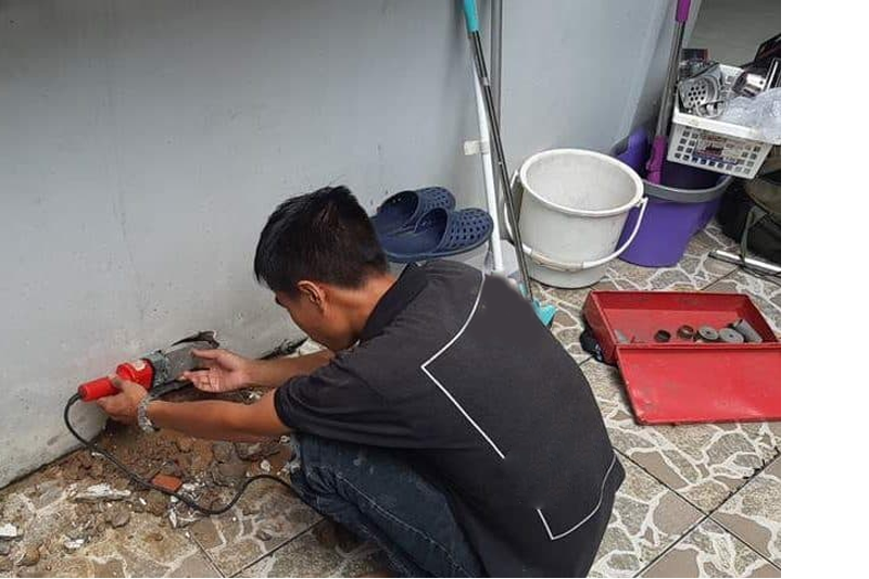Sửa chữa đường ống nước rò rỉ tại Hải Phòng
